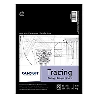 Bloc papier calque - 25lbs - 19x24po (50f)