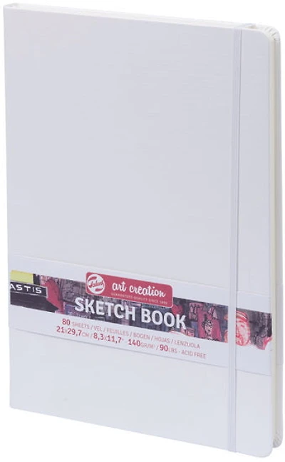 Carnet croquis art création blanc- 21x29cm