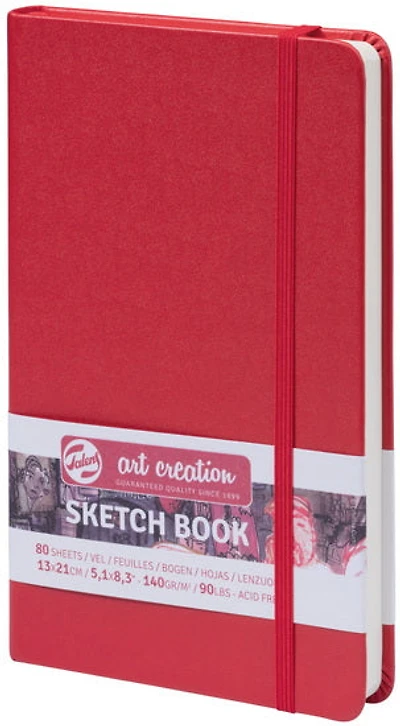 Sketchbook Art Creation  Red - 13X21CM