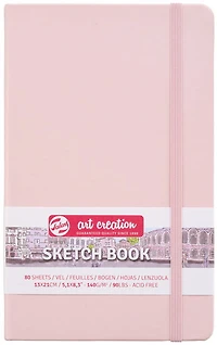 Sketchbook Art Creation  Pastel Pink - 13X21CM