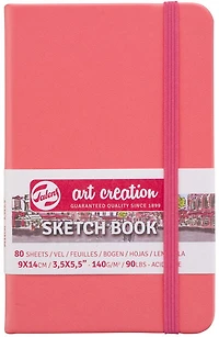 Carnet croquis art création corail