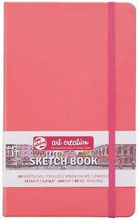 Sketchbook Art Creation  Coral - 13X21CM
