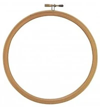 Cerceau à broder - rond - 15.2cm