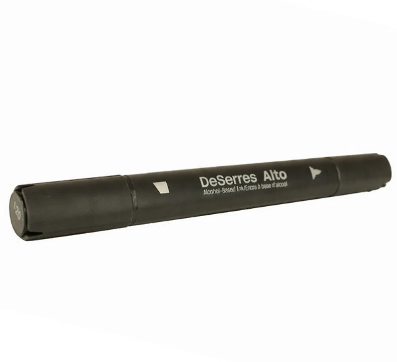 Alto Twin Tip Markers - BLACK CENTIMETER
