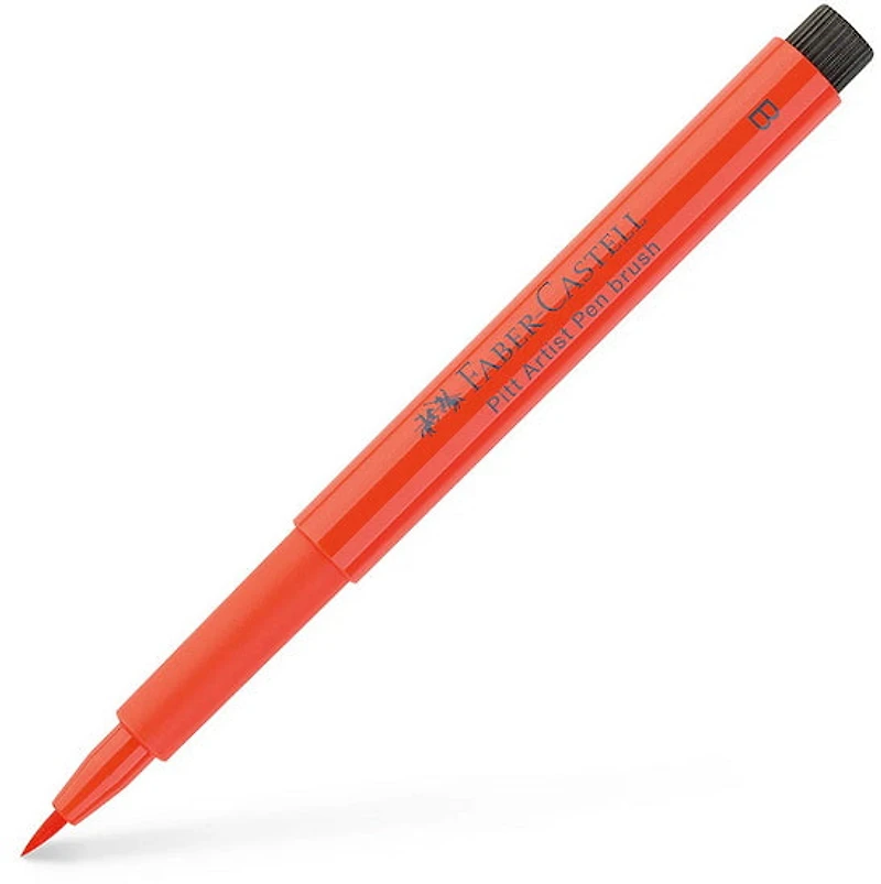 Pitt brush tip marker scarlet red
