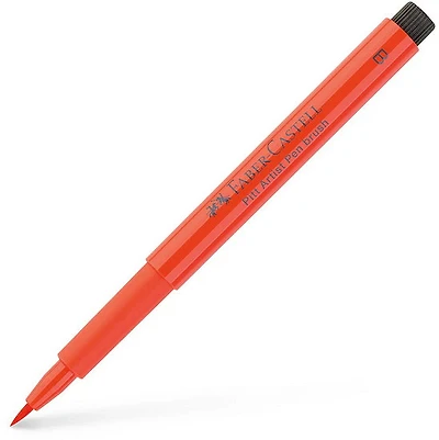 Pitt brush tip marker scarlet red