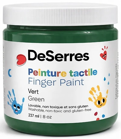 Finger paint - 237ml - green