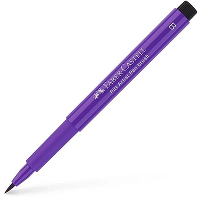 Pitt brush tip marker purple violet