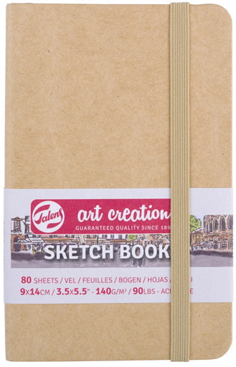 Carnet croquis art création kraft