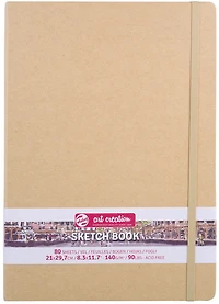 Carnet croquis art création kraft- 21x29cm