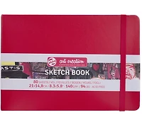 Sketchbook Art Creation  Red- 21X14CM