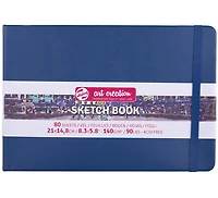 Sketchbook Art Creation  Navy Blue- 21X14CM