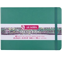 Sketchbook Art Creation  Green Forest- 21X14CM