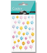 Autocollants Cooky : Ballons