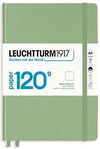 Cahier de notes uni a5 203p 120g sauge