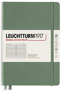 Cahier de notes ligné a5 251p olive