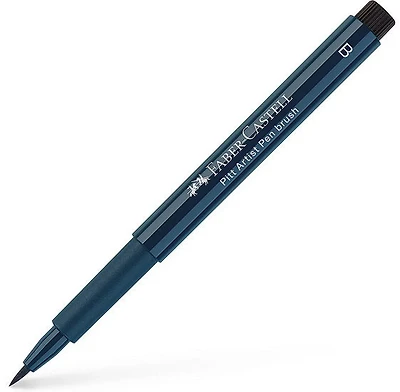 Pitt brush tip marker dark indigo