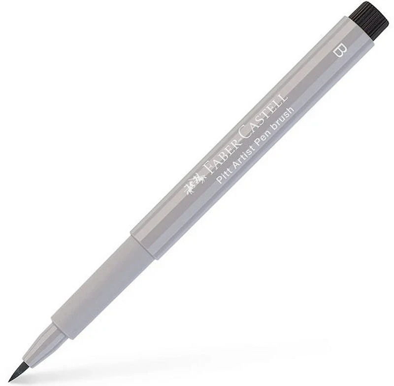 Pitt brush tip marker warm grey iii