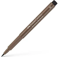 Pitt brush tip marker walnut brown