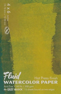 Bloc papier aquarelle - hp - 140lb