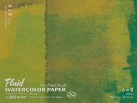 Watercolor pad - hp - 140lb - 6x8in (15s)