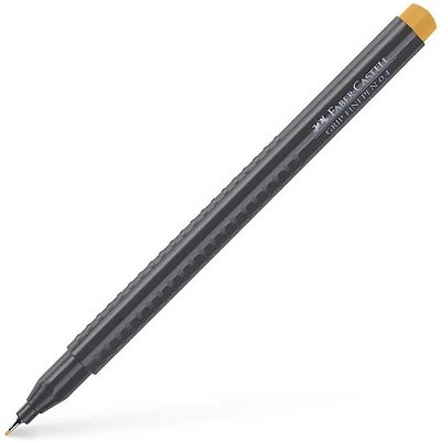Marqueur fineliner marron ocre