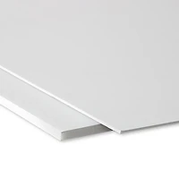 Carton mousse - blanc, 3/16 po