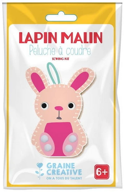 Kit peluche à coudre - lapin