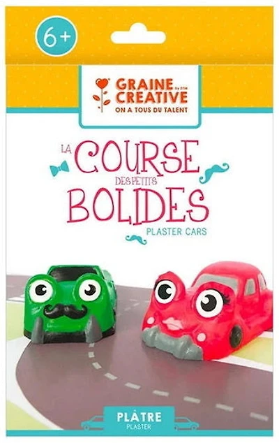 Kit platre course des petits bolides