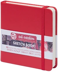 Sketchbook Art Creation Red - 12X12CM