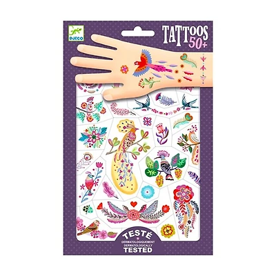 Temporary Tattoos - Bright Birds