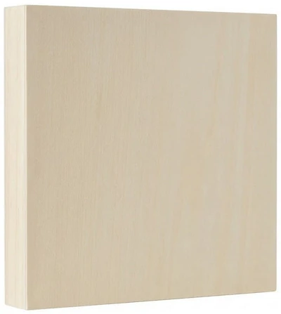 Panneau de bois régulier - 6 x 6 pouces