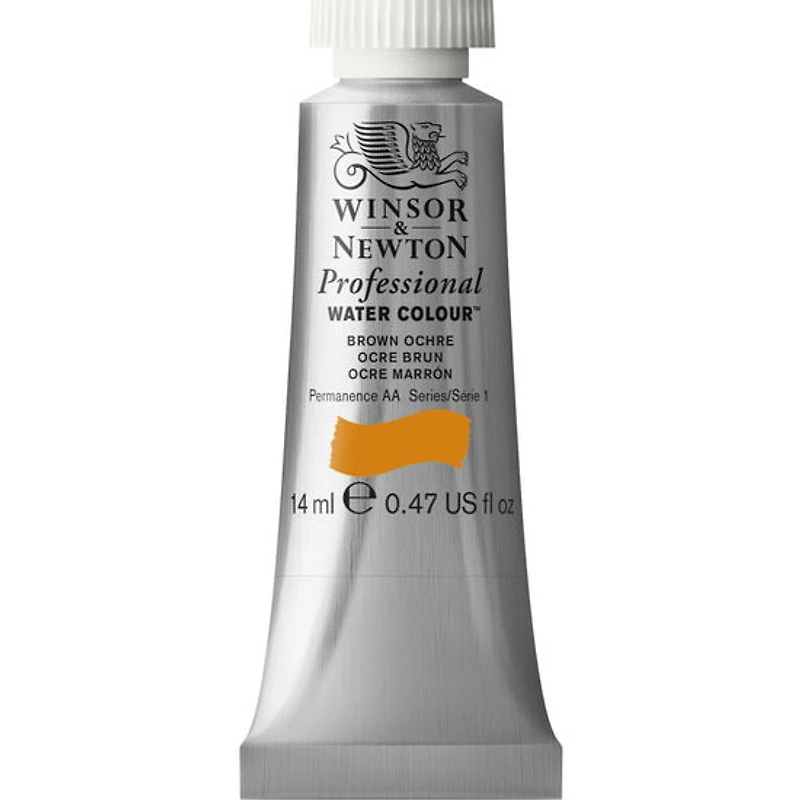 Professional watercolour - 5ml - brown ochre