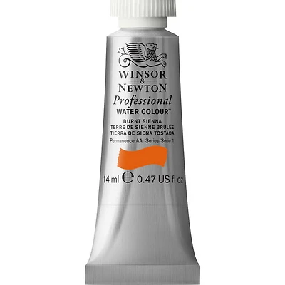 Aquarelle pro - 14ml - terre de sienne brûlée - s1