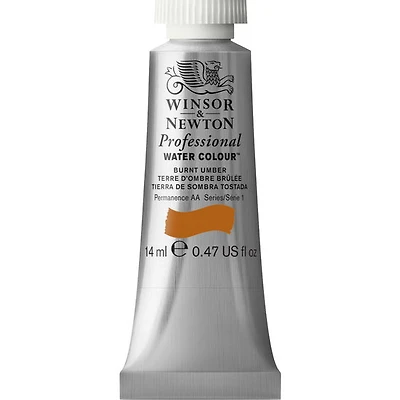 Professional watercolour - 14ml - burnt umber - s1