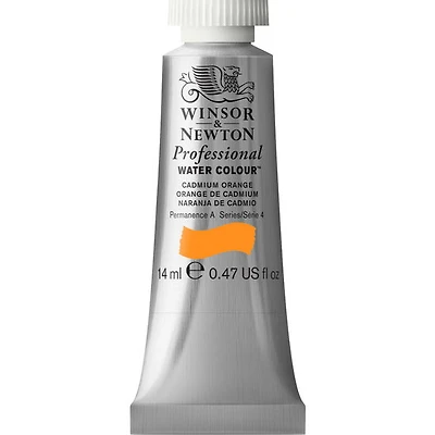 Aquarelle pro - 14ml - orange de cadmium - s4
