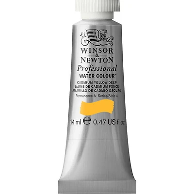 Aquarelle pro - 14ml - jaune de cadmium foncé - s4