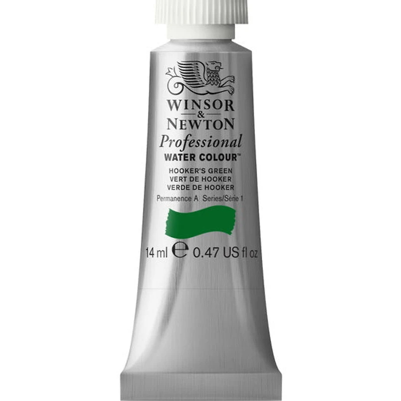 Aquarelle pro - 14ml - vert de hooker - s1