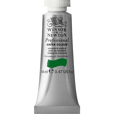 Aquarelle pro - 14ml - vert de hooker - s1