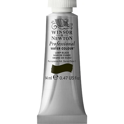 Aquarelle pro - 14ml - noir de fumée - s1