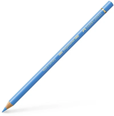 Crayon polychromos bleu de smalt