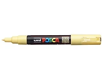 Marqueur posca stylo pc-1mr jaune paille