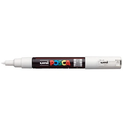 Marqueur posca conique pc-1m blanc
