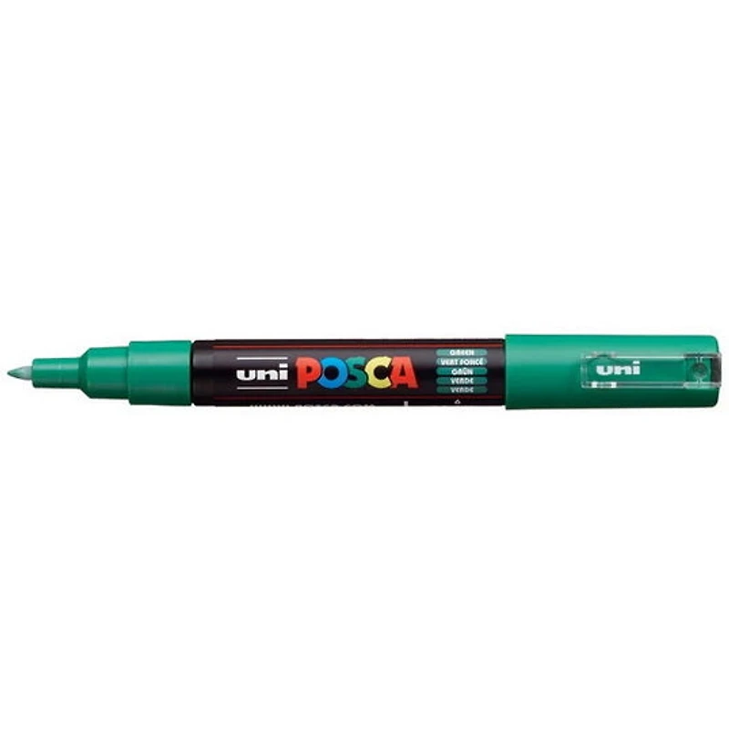 Marqueur posca conique pc-1m vert