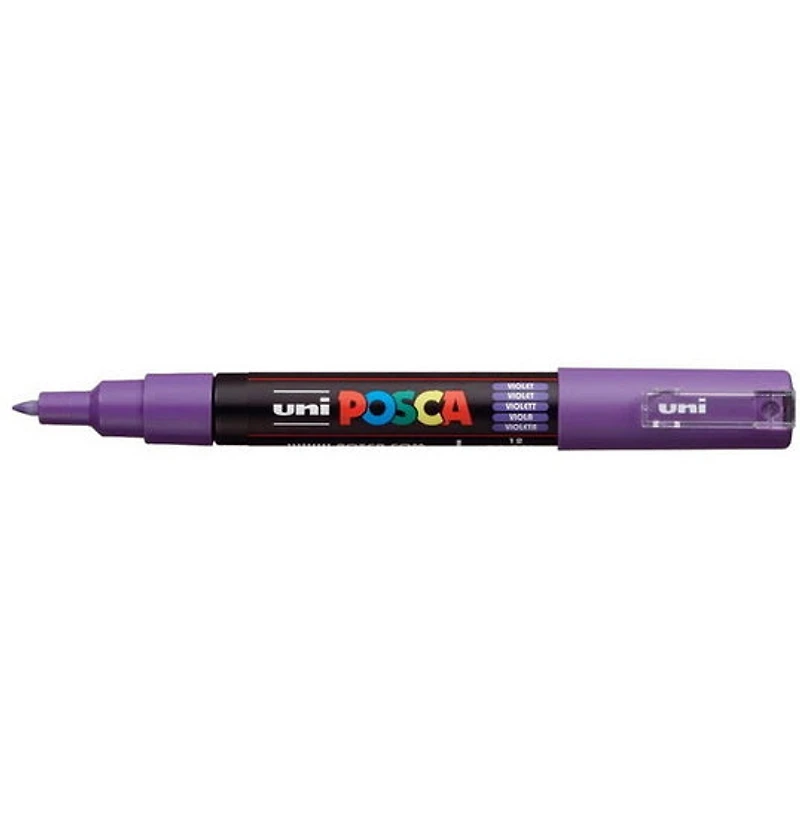 Marqueur posca conique pc-1m violet