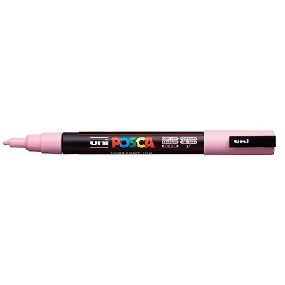 Marqueur posca conique pc-3m rose clair