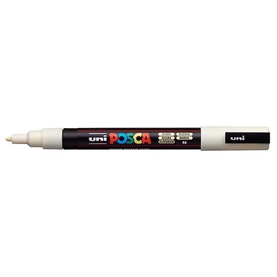 Marqueur posca conique pc-3m ivoire
