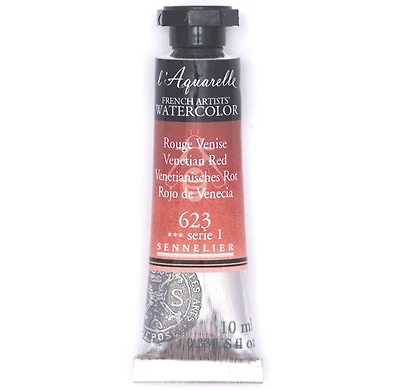 Aquarelle tube - 10ml - rouge venise - s1