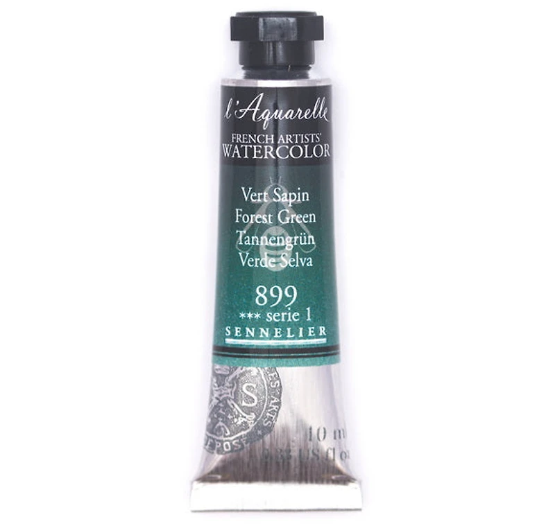 Aquarelle tube - 10ml - vert sapin - s1