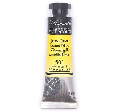 Aquarelle tube - 10ml - jaune citron - s1